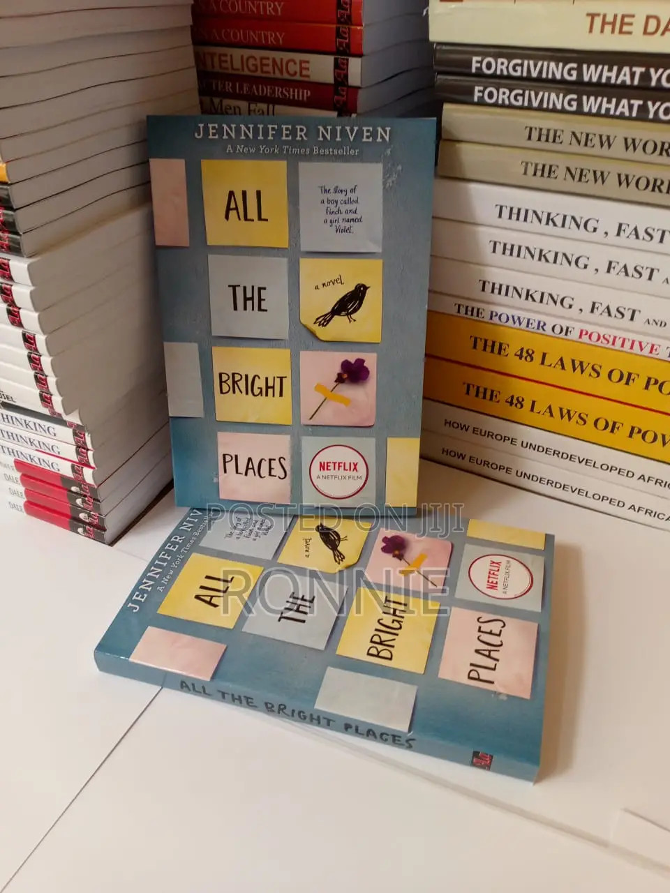 All the Bright Places Novel by Jennifer Niven