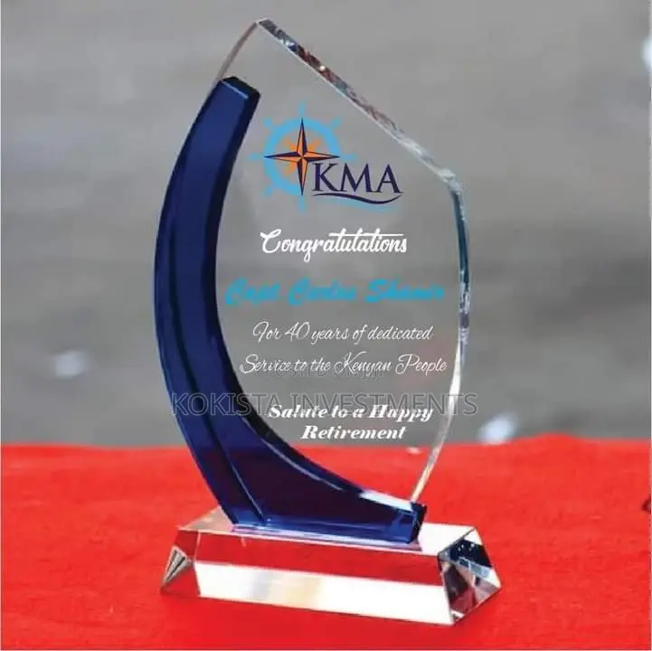 Customized Crystal Trophies