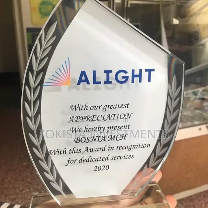 Customized Crystal Trophies