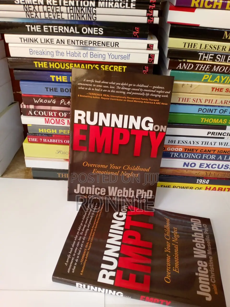 Running on Empty Book by Christine Musello and Jonice