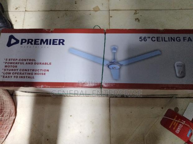 56" Ceiling Fan, Premier Ceiling Fan 56inches - thumbnail 2