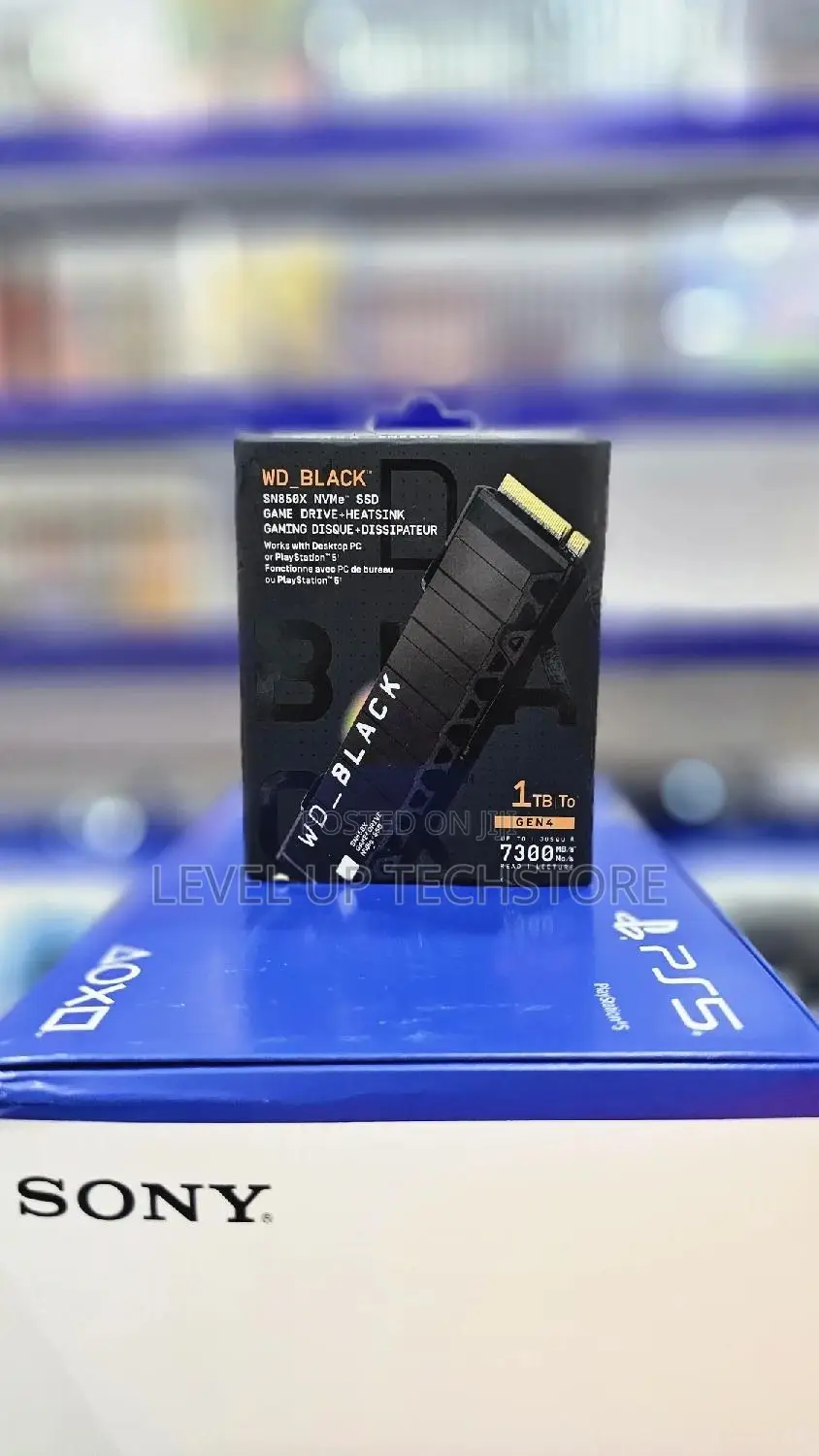 Wd Black 1tb Sn850 Nvme Ssd M.2 With Heatsink -