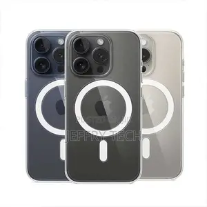 iPhone 15 Clear Magnetic Phone Case