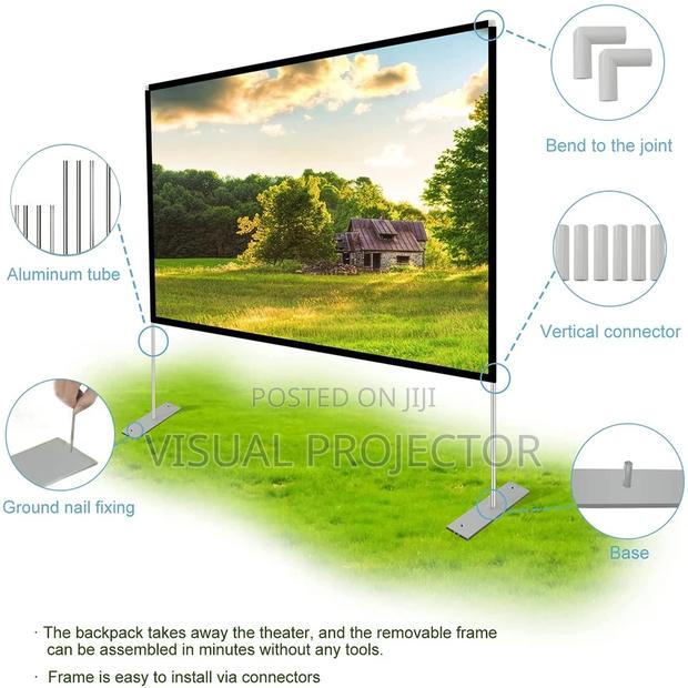 120 Inch Outdoor Projector Screen - thumbnail 4