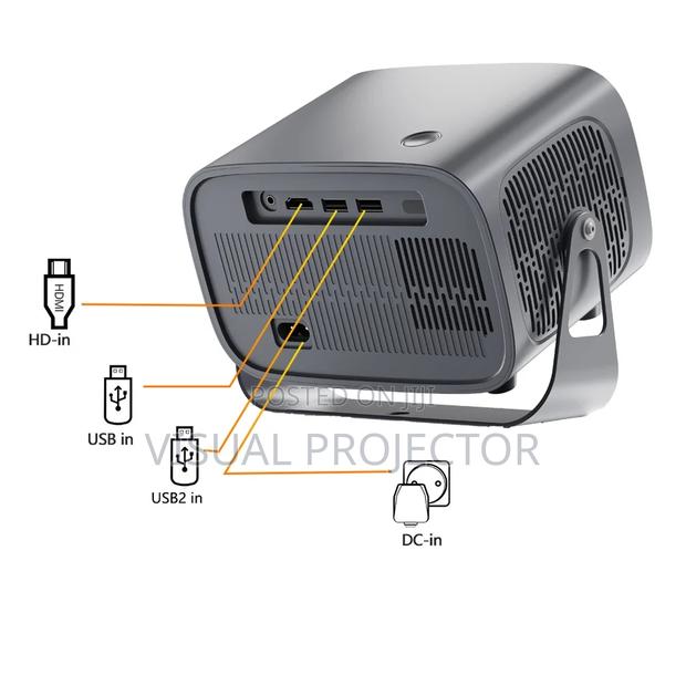 Anu A10 Android Projector With 150 Inch Screen Size - thumbnail 4
