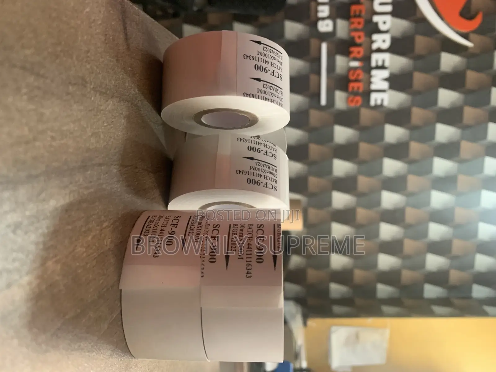 New Hot Foil White Coding Ribbons