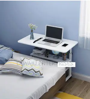 White Laptop Table