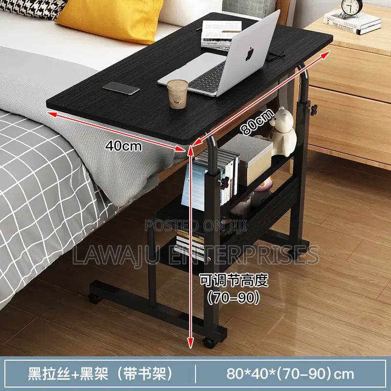 Black Laptop Table