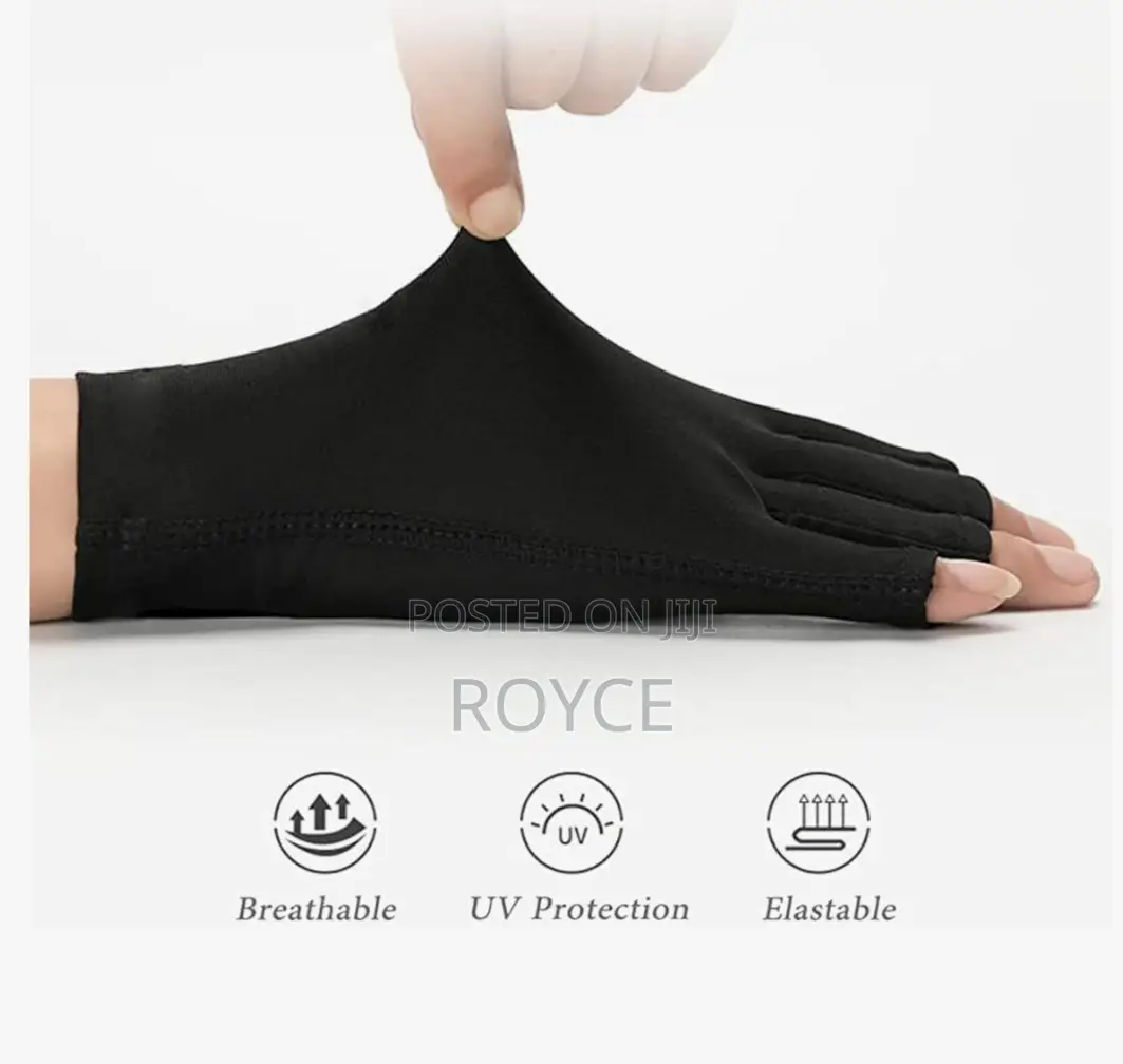 Anti-Uv Gloves for Gel Nail Lamp -{ Pair }