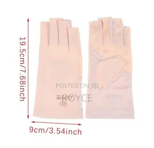 Anti-Uv Gloves for Gel Nail Lamp -{ Pair }