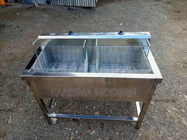 Improved Double Fish Fryers - main view
