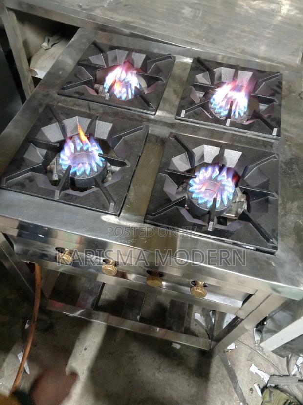 High Quality Stainless Commercial 4 Burner