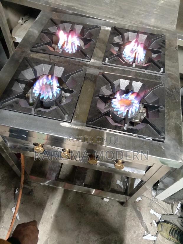 High Quality Stainless Commercial 4 Burner - thumbnail 2