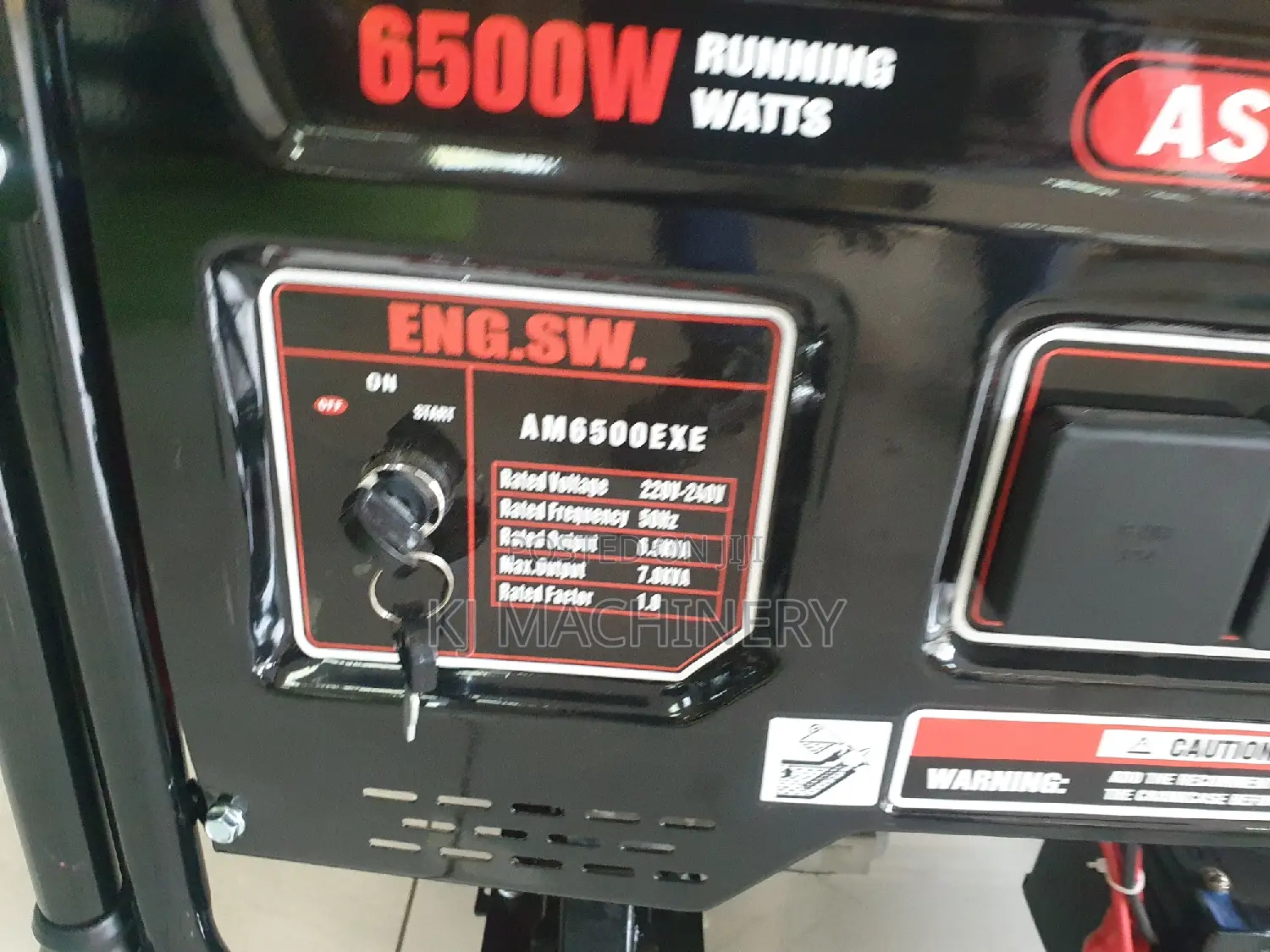 Petrol Generator 6.5kva Heavy Duty for Domestic Usage