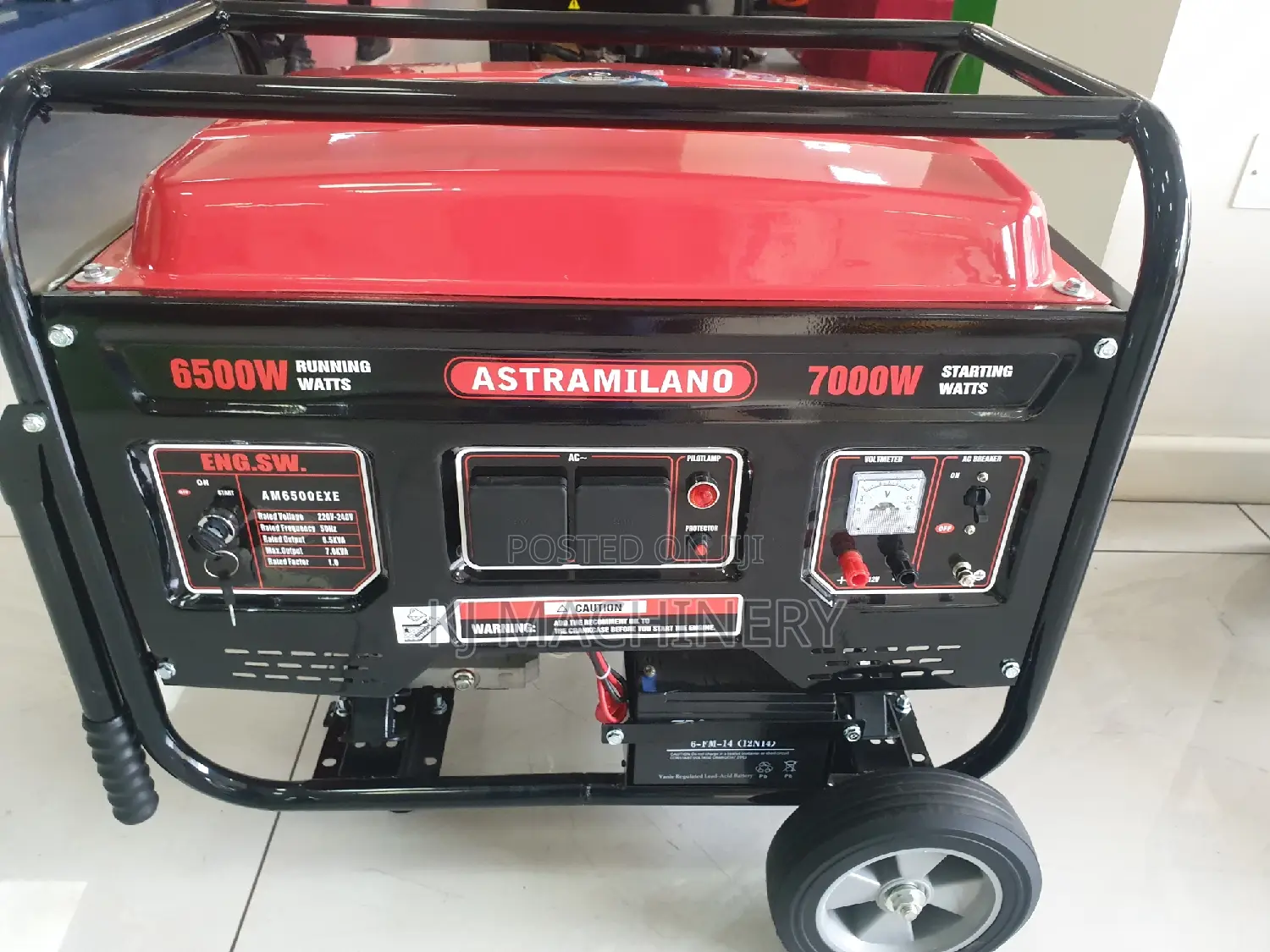 Petrol Generator 6.5kva Heavy Duty for Domestic Usage
