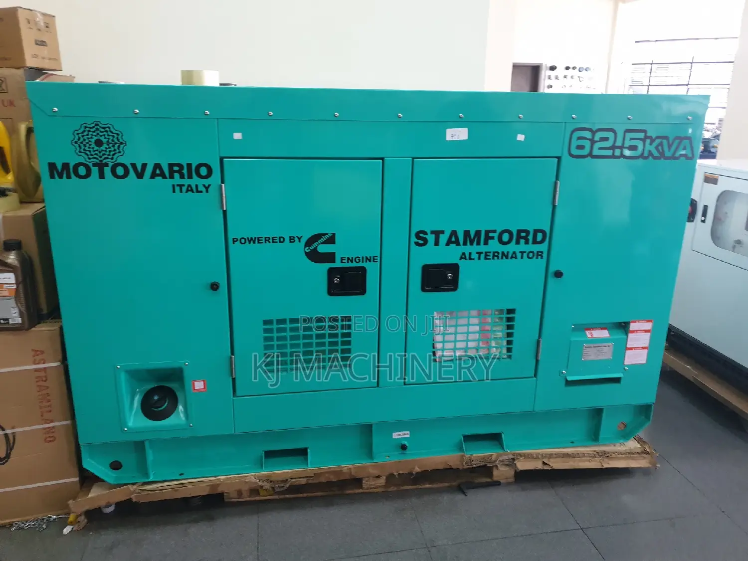 Motovario Italy 62.5kva Diesel Silent Generator