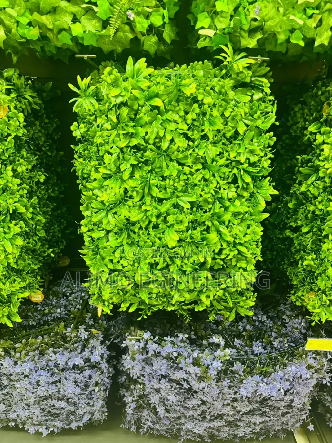 Artificial /Turf Grass Carpets Installation Decors