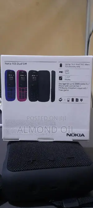 New Nokia 105 Black