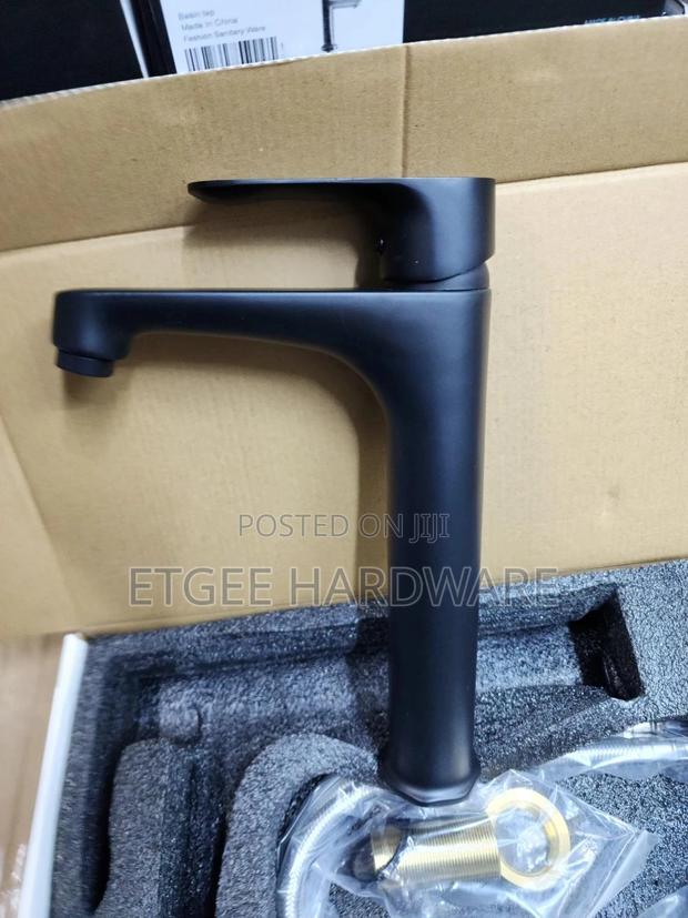 Black Table Top Basin Mixer Brimix 96 - main view