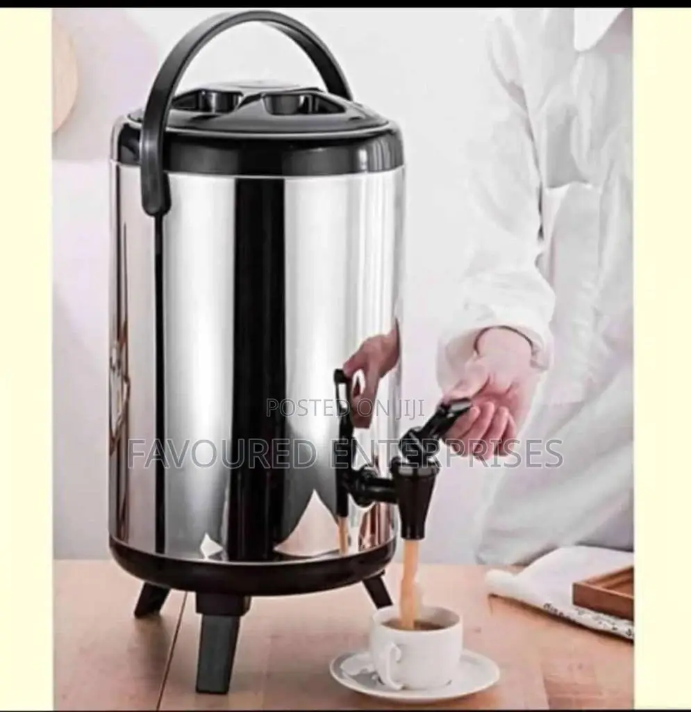 JP Jamesport Commercial Tea Urn Stainless Steel 10L