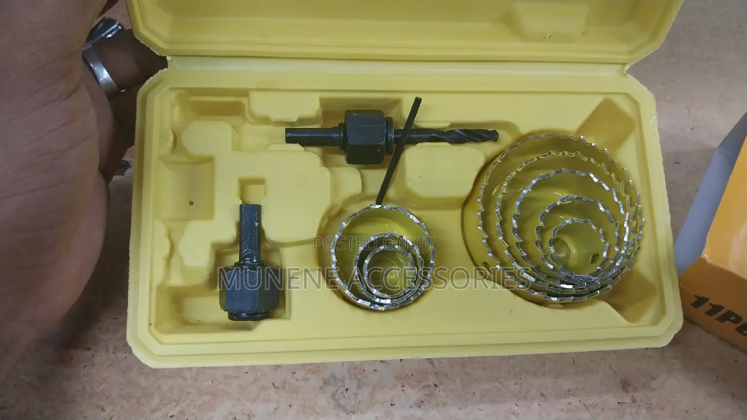 11pc Hole Saw Set (19mm - 64mm) Wood Holesaw
