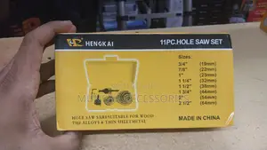 11pc Hole Saw Set (19mm - 64mm) Wood Holesaw