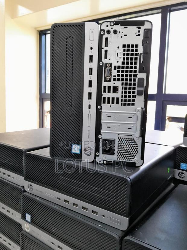 Desktop Computer HP ProDesk 600 G3 8GB Intel Core I5 SSD 256GB - thumbnail 4