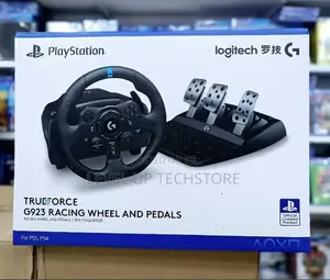 Logitech G923 Racing Wheel Pedals With TRUEFORCE Feedback