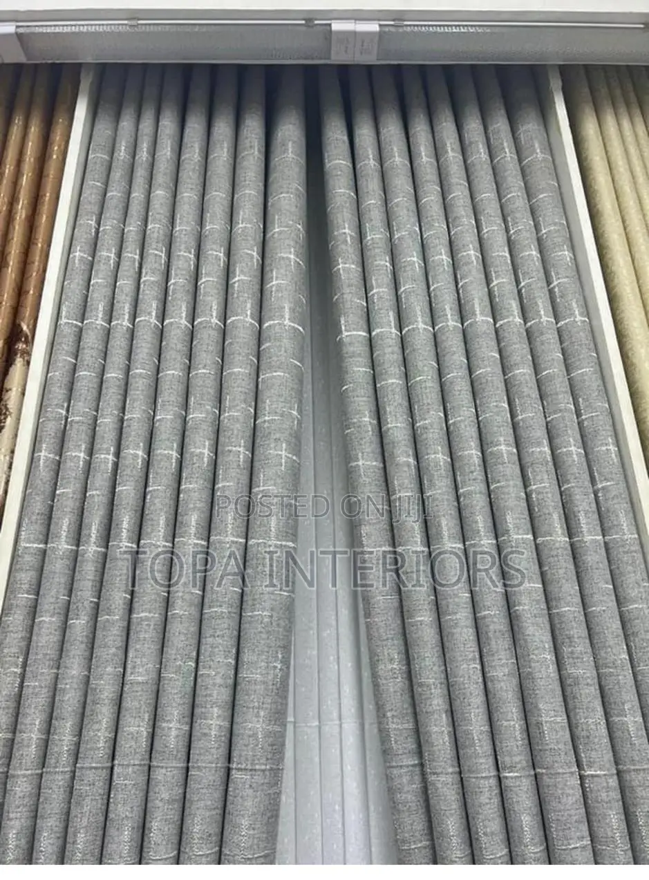 Eyelet Design Elegant Grey Window Curtains House Curtains