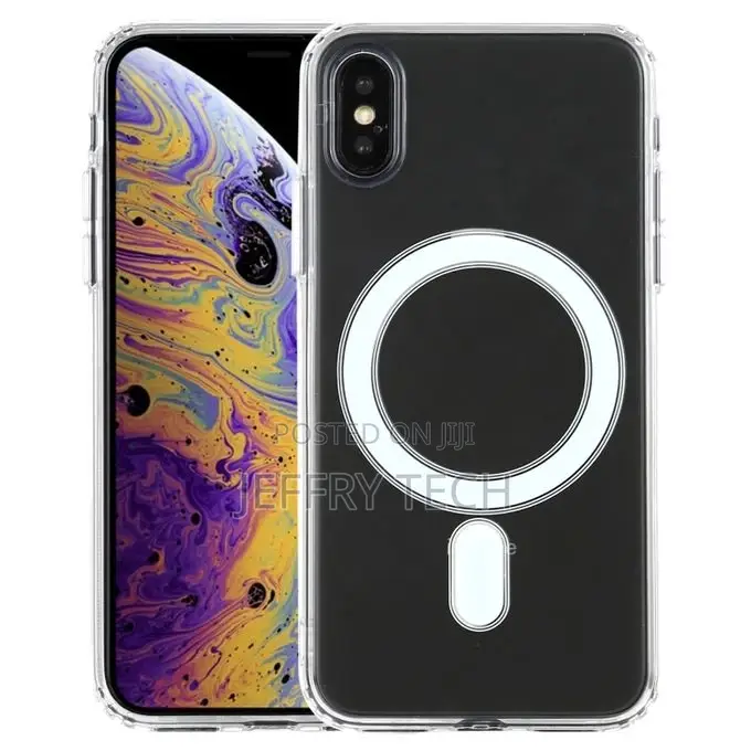 iPhone XR Magnetic Transparent Shockproof Anti-Yellowing Fle