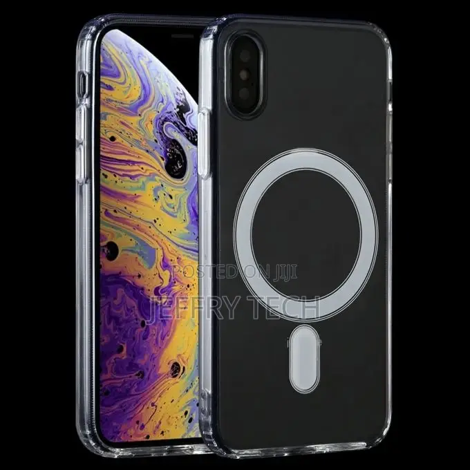 iPhone XR Magnetic Transparent Shockproof Anti-Yellowing Fle