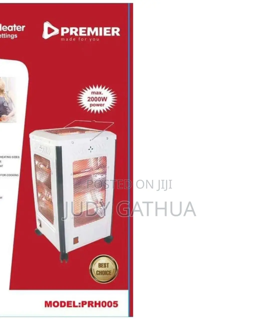 Standing Room Heater