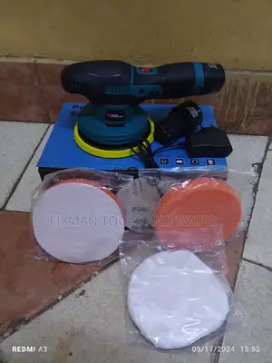 Orbital Sander Rechargeable 2 Batteries + Free Accessories