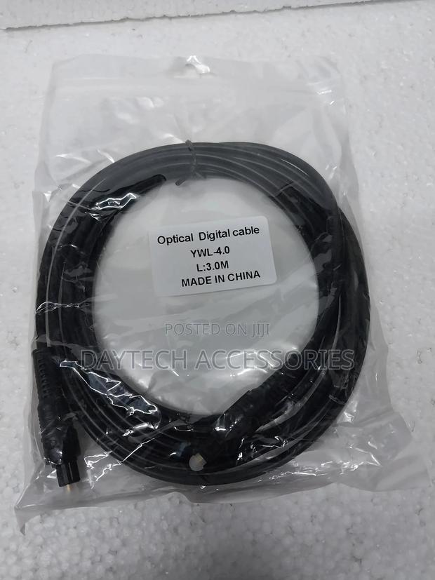 Optical Audio Cable 3 Feet Digital Fiber Optic Cable