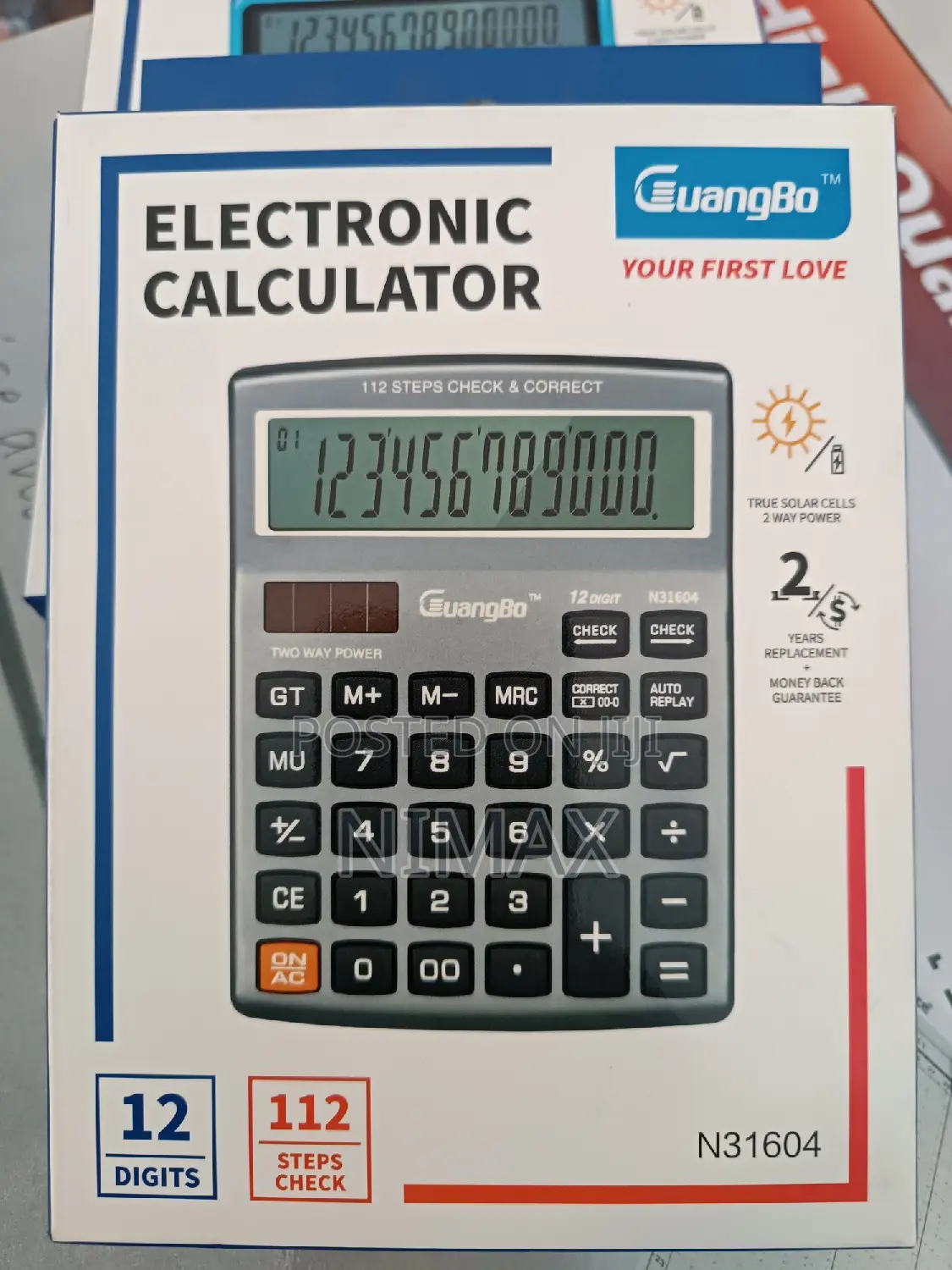 Desk Top Calculator 12 Digits