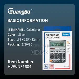Desk Top Calculator 12 Digits