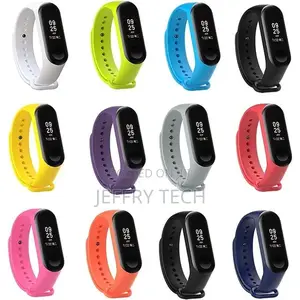 3 Pack for Xiaomi Mi Band 3/4 Silicone Replacement Strap Wat