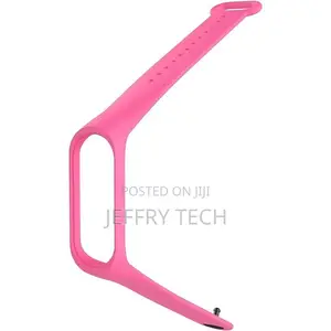 Bracelet Silicone for Xiaomi 3 Xiaomi 4 Watch Band Pink Co