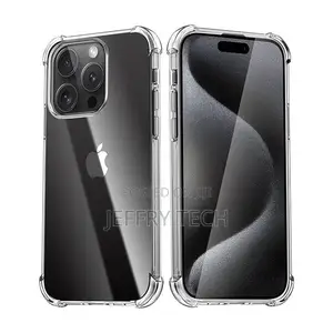 iPhone 15 Pro Clear Case Shockproof Phone Cover Protective P