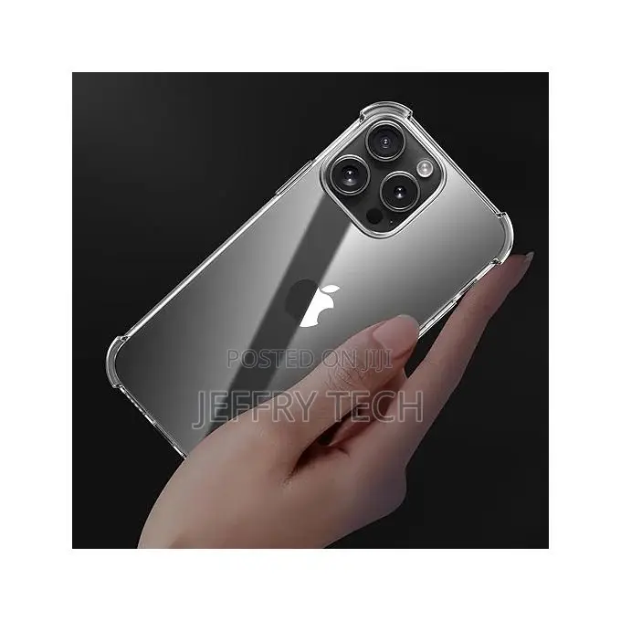 iPhone 15 Pro Clear Case Shockproof Phone Cover Protective P