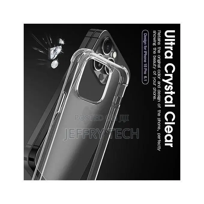 Protective Phone Case for iPhone 15 Pro Max, 6.7 Inch