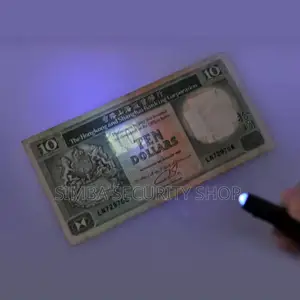 UV Keychain Keyholder Ultra Violet Flashlight Mini Gift