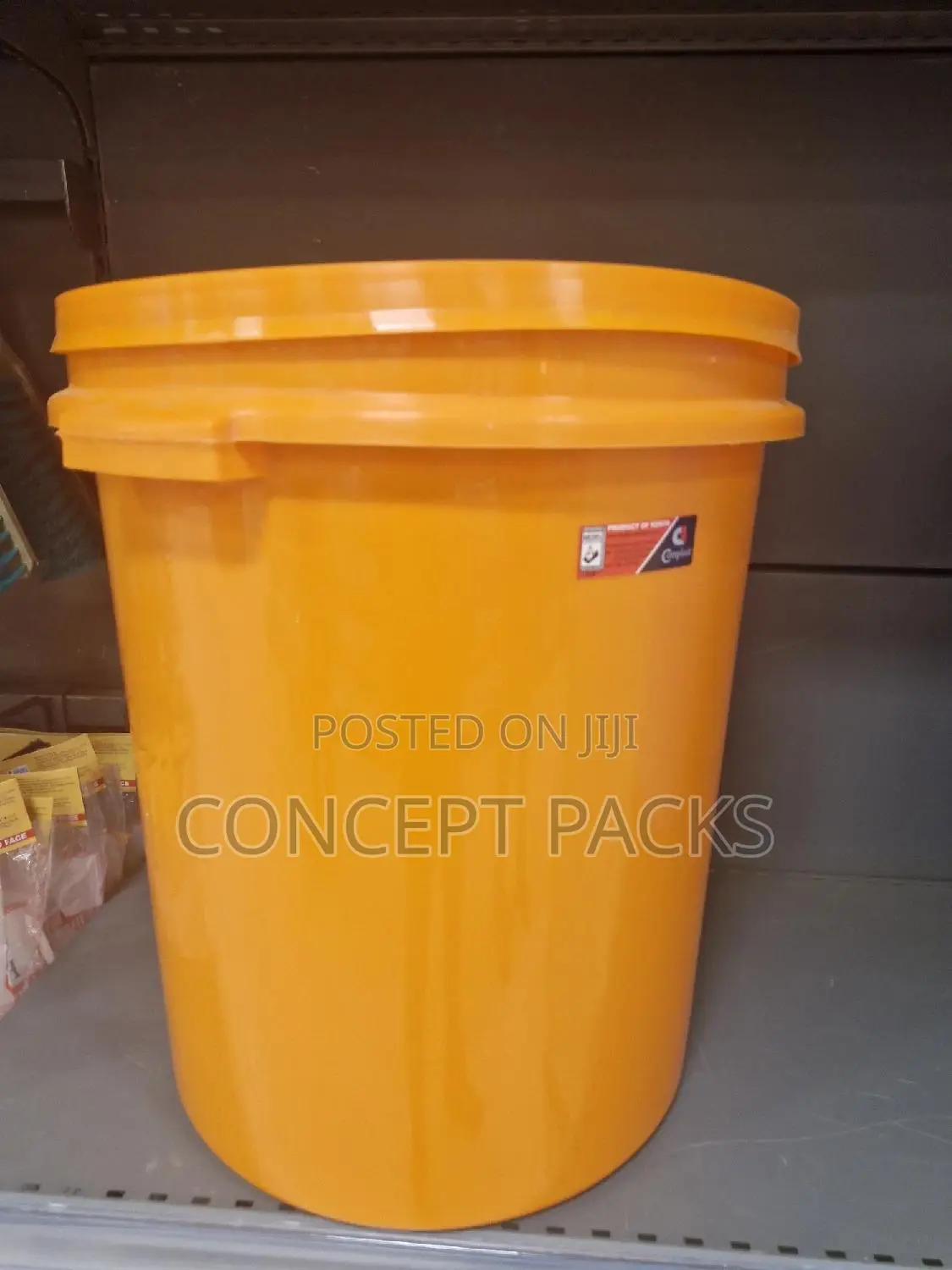 50l Plastic Storage Drum.