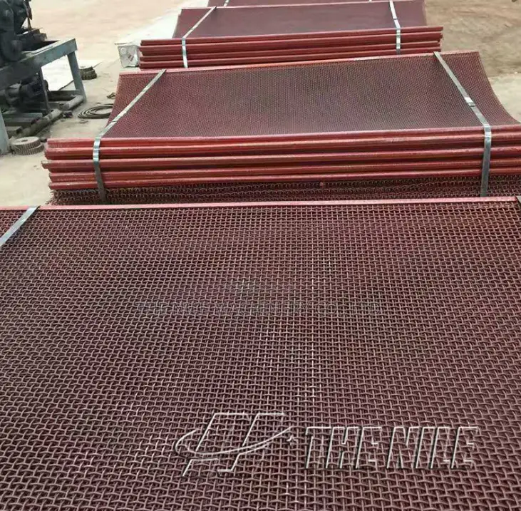 High Manganese Crimp Screen Mesh for Mine Vibrating Screen