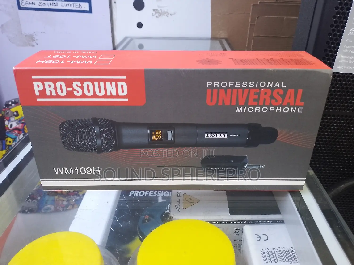Pro-Sound WM-109H Single Lapel Microphone