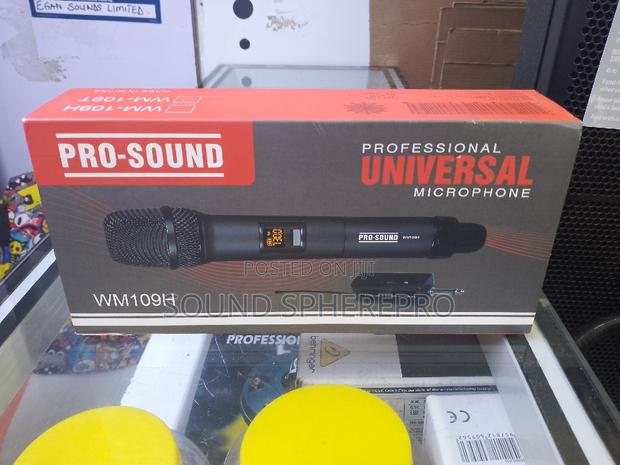 Pro-Sound WM-109H Single Lapel Microphone - main view