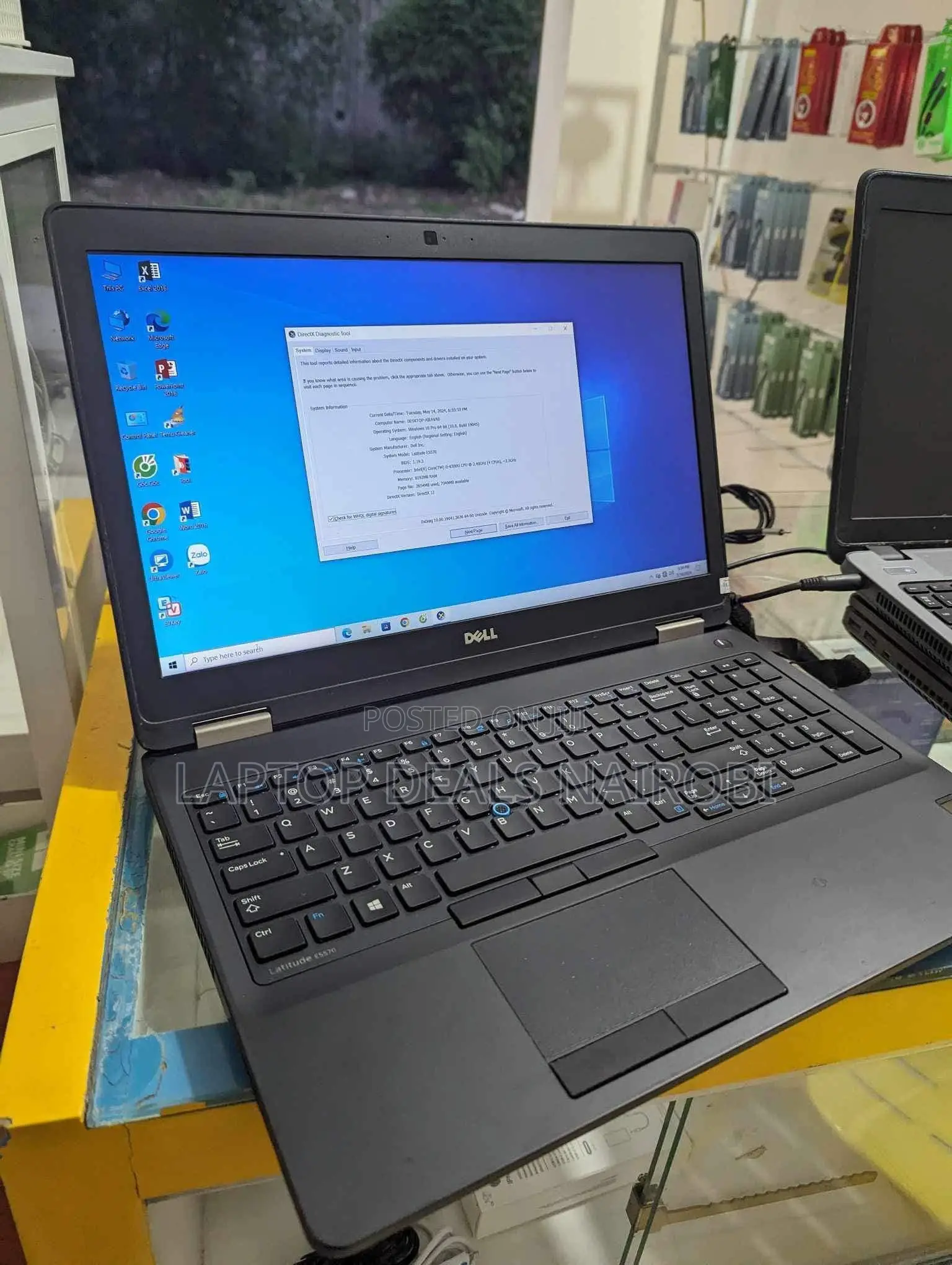 Laptop Dell Latitude E5570 8GB Intel Core i5 SSD 256GB