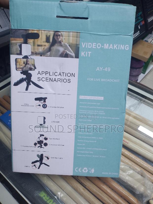 Video Making Kit AY-49 for Live Broadcasting