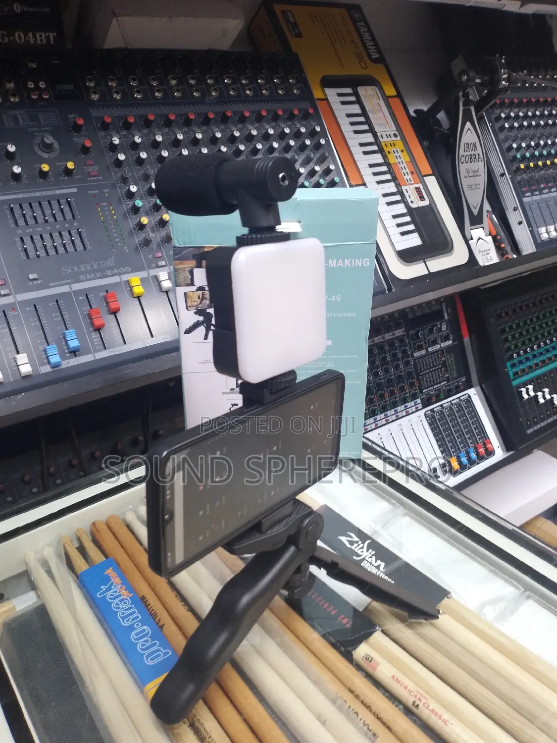 Video Making Kit AY-49 for Live Broadcasting