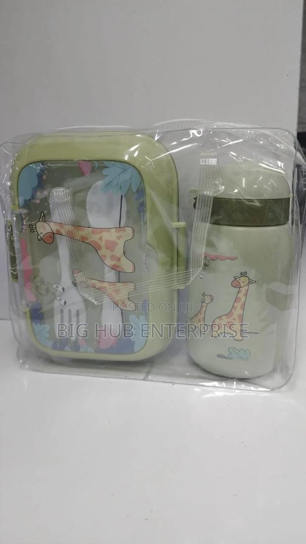 *2pc Lunch Box Set With A Partitioned Lux Box - main view
